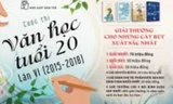 Cuộc thi Văn học tuổi 20 lần 6 không có giải Nhất