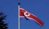Quốc kỳ Triều Tiên. (Ảnh: Reuters)