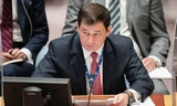 Phó đại sứ Nga tại LHQ Dmitry Polyansky. (Ảnh: Tass)