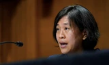 Đại diện thương mại Mỹ Katherine Tai. (Ảnh: Reuters)