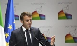 Tổng thống Pháp Emmanuel Macron. (Ảnh: AP)
