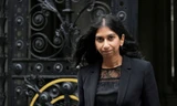 Bà Suella Braverman từ chức bộ trưởng nội vụ. (Ảnh: Reuters)