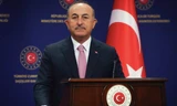 Ngoại trưởng Thổ Nhĩ Kỳ Mevlut Cavusoglu. (Ảnh: AP)