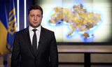 Tổng thống Ukraine Volodymyr Zelensky vừa có bài phát biểu gửi tới người dân Nga. (Ảnh: CNN)