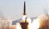 Một vụ phóng tên lửa của Triều Tiên