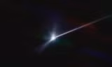 Một vệt bụi dài như sao chổi được tạo nên sau khi tàu vũ trụ của NASA lao vào tiểu hành tinh Dimorphos 