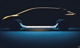 Mẫu xe điện concept mà Faraday Future giới thiệu hồi đầu tháng.