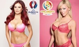 So đọ nhan sắc giữa người đẹp EURO và mỹ nhân Copa America