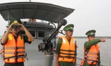 Bộ đội biên phòng Sóc Trăng tuần tra bảo vệ chủ quyền biển đảo.