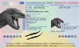 Hộ chiếu được Hà Lan cấp cho chú khủng long Trix. Ảnh: Nlintheusa.