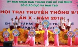 Các tiết mục văn nghệ tại hội trại.