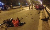 Hiện trường tai nạn.