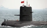 Một chiếc tàu ngầm của Trung Quốc. Ảnh: AFP.