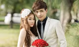 Ảnh cưới của Ivy và Hồ Quang Hiếu. Ảnh: LD.