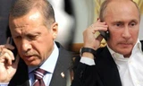 Tổng thống Thổ Nhĩ Kỳ Recep Tayyip Erdogan (trái) và Tổng thống Nga Vladimir Putin. Ảnh: thepeninsulaqatar.