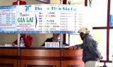Tại bến xe Đức Long, Gia Lai.
