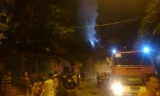 Hiện trường vụ cháy.