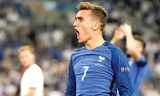 Griezmann phấn khích sau khi ghi bàn vào lưới đội tuyển Đức, đưa Pháp vào chung kết.