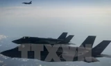 Máy bay F-35C Lightning II bay trên vùng trời Biển Bắc, Hà Lan ngày 23/5. Ảnh minh họa. Nguồn: EPA/TTXVN.
