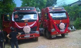 Chú rể Cao Bằng mang hai xe container đi đón dâu