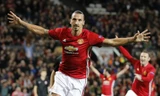 Ibrahimovic có bàn thắng giải tỏa tâm lý sau chuỗi trận tịt ngòi. Ảnh: Reuters.