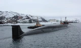 Cận cảnh tàu ngầm hạt nhân chiến lược số một Nga
