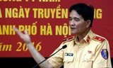 Thiếu tướng Trần Sơn Hà, Cục trưởng Cảnh sát giao thông. Ảnh: Bá Đô.