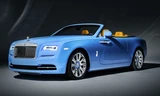 Rolls-Royce giới thiệu Dawn phiên bản đặc biệt nằm trong chương trình cá nhân hóa Bespoke. Hãng này khẳng định đây là chiếc coupe siêu sang mui trần duy nhất trên thế giới có màu ngoại thất xanh dương.