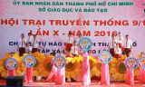 Các tiết mục văn nghệ tại hội trại.