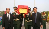 Truy điệu và an táng hài cốt liệt sĩ quân tình nguyện