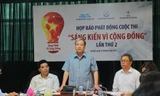 Phát động Cuộc thi 'Sáng kiến vì cộng đồng' lần thứ hai