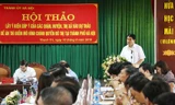 Chủ tịch UBND thành phố Hà Nội Nguyễn Đức Chung phát biểu tại hội thảo