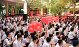 Trường THPT chuyên Ngoại ngữ khai giảng năm học mới