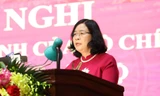 Tân Bí thư Hà Nội Bùi Thị Minh Hoài: 'Tôi xin hứa sẽ nỗ lực hết mình'