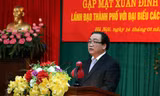 Bí thư Thành ủy Hà Nội Hoàng Trung Hải.