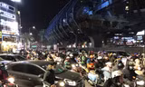 Thi công chặn đường Tam Trinh gây ùn tắc kéo dài