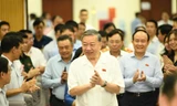Tổng Bí thư Tô Lâm tiếp xúc cử tri TP Hà Nội