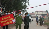Tận thấy 12 chốt trực cách ly khu vực có dịch Covid-19 tại Vĩnh Phúc