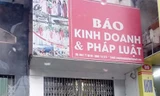 Văn phòng đại diện báo Kinh doanh và Pháp luật tại Hải Phòng đã bị niêm phong sau cuộc khám xét khẩn cấp. 