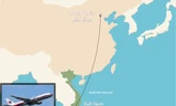 Máy bay Malaysia mất tích trước khi vào không phận Việt Nam 