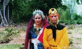 Lộ ảnh vợ chồng 'Tôn Ngộ Không', 'Đường Tăng'