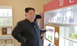 Chủ tịch Triều Tiên Kim Jong-un sắp chỉ đạo một vụ phóng tên lửa mới? Ảnh: KCNA