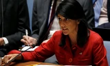 Bà Nikki Haley, Đại sứ Mỹ tại Liên Hợp Quốc. Ảnh: Reuters