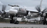 Máy bay ném bom chiến lược Tu-95MS. Ảnh: Sputnik