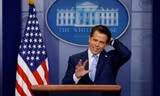 Anthony Scaramucci bị sa thải khỏi vị trí Giám đốc Truyền thông Nhà Trắng vì những phát ngôn "thô tục". Ảnh: Reuters