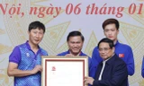 Đội tuyển Việt Nam nhận thưởng Huân chương Lao động hạng Nhất