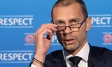 Chủ tịch UEFA Aleksander Ceferin. UEFA có thể đưa trận chung kết EURO 2020 khỏi sân Wembley nếu Anh không nhượng bộ những quy định gắt gao về kiểm dịch COVID-19