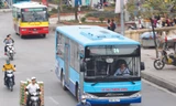 Nhiều khó khăn trong năm 2020 nhưng xe buýt Transerco vẫn giữ hoạt động ổn định Ảnh: Như Ý 