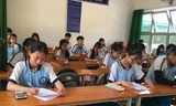 Dạy thêm, học thêm là câu chuyện chưa có hồi kết Ảnh: Nghiêm Huê 