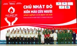 Sôi nổi Ngày hội hiến máu 'Chủ nhật Đỏ' tại trường CĐ Kỹ thuật Hải quân 